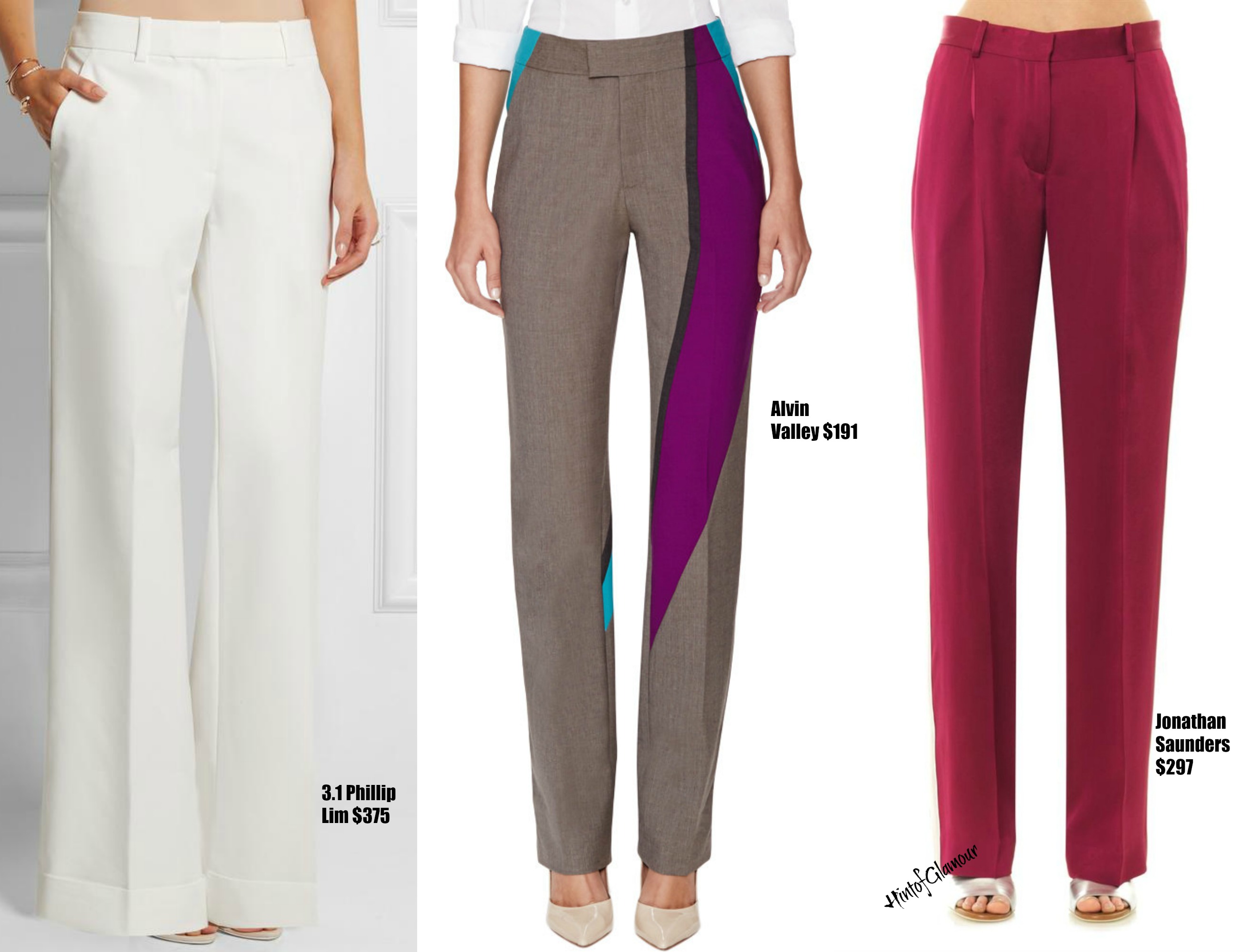 Flare leg trousers – hintofglamour
